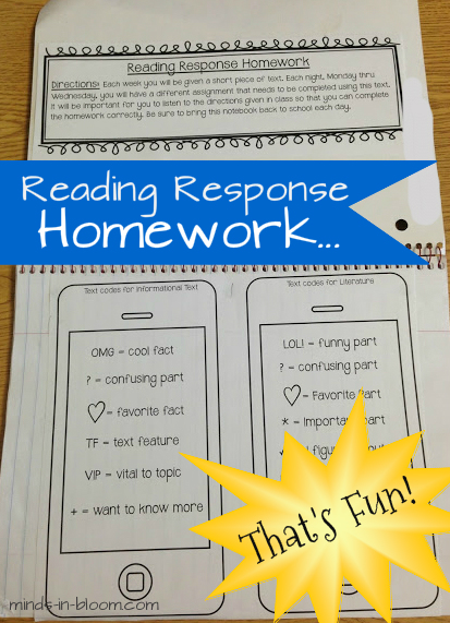 Great homework responses image