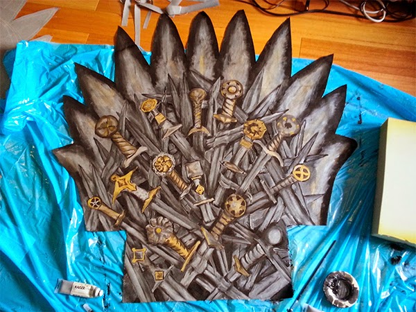 Creación Sofa Juego de Tronos