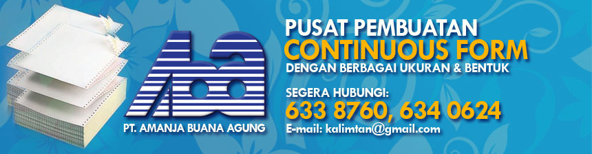 Amanja Buana - Distributor Continuous Form