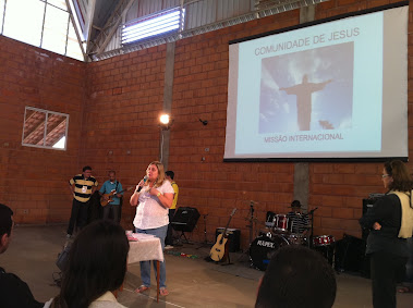 Marcia Marion (evangélica) testemunhando - ENCRISTUS 2012