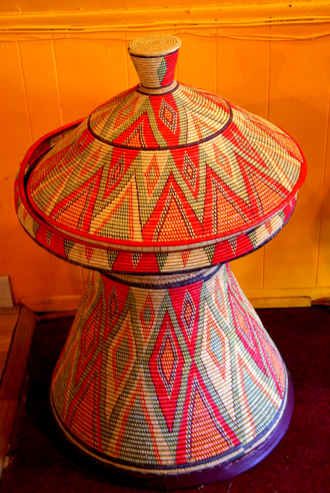 Divya Times April 27/Day 117 Mesob at an Ethiopian Restaurant