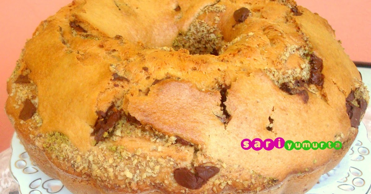 Fıstıklı,Cevizli,Çikolatalı Kek