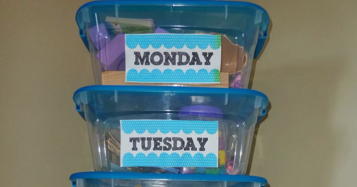 Dabblingmomma Quiet Bins