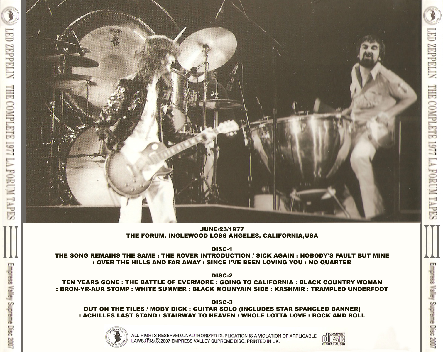 米2discs LP Led Zeppelin For Badge Holders Only Part 2 LZ7 DRAGONFLY /00500  : 2117938 : Record city - 通販 - Yahoo!ショッピング