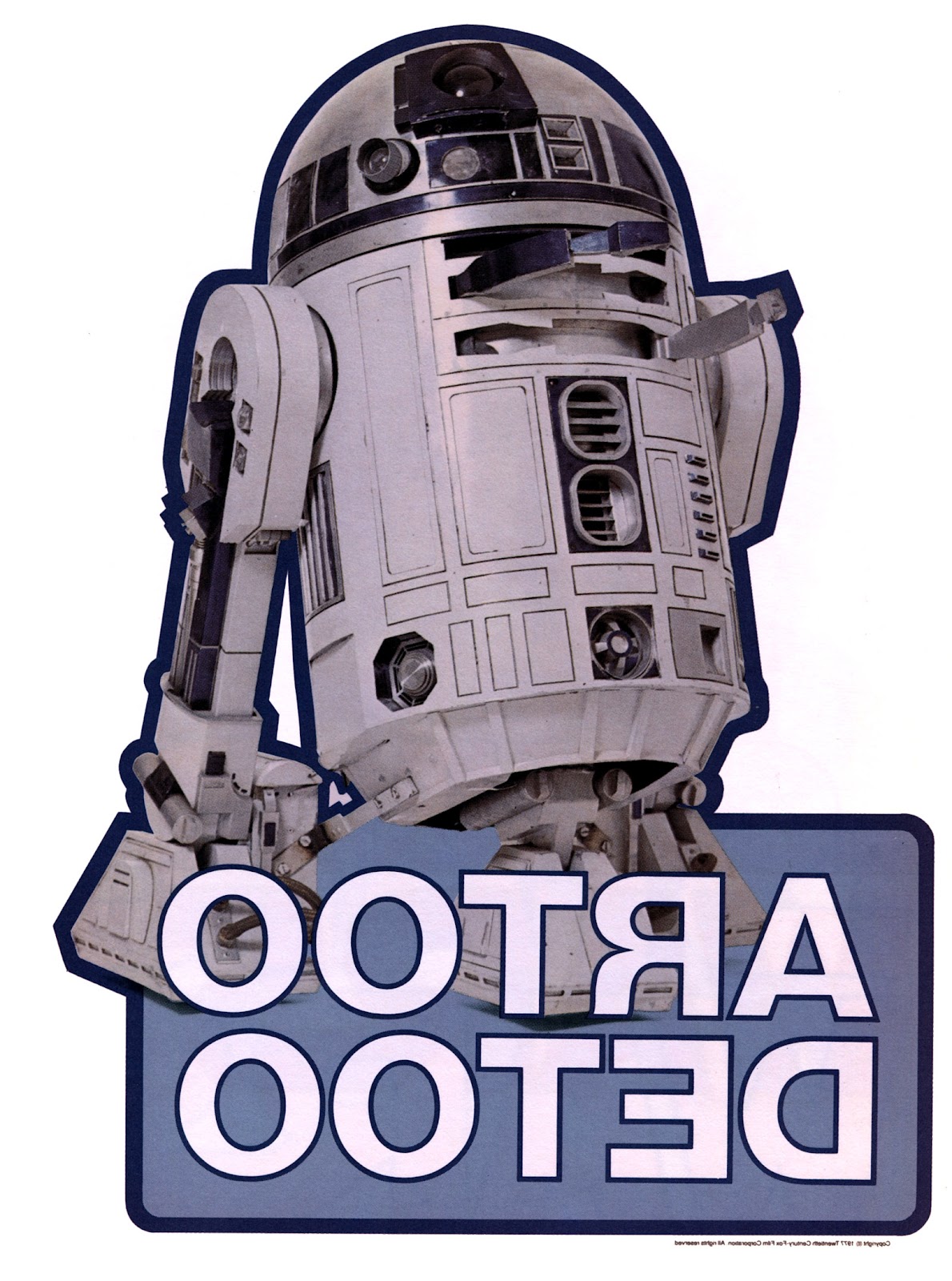 The Dork Review Rob's Room 1977 Star Wars IronOn Transfer Book