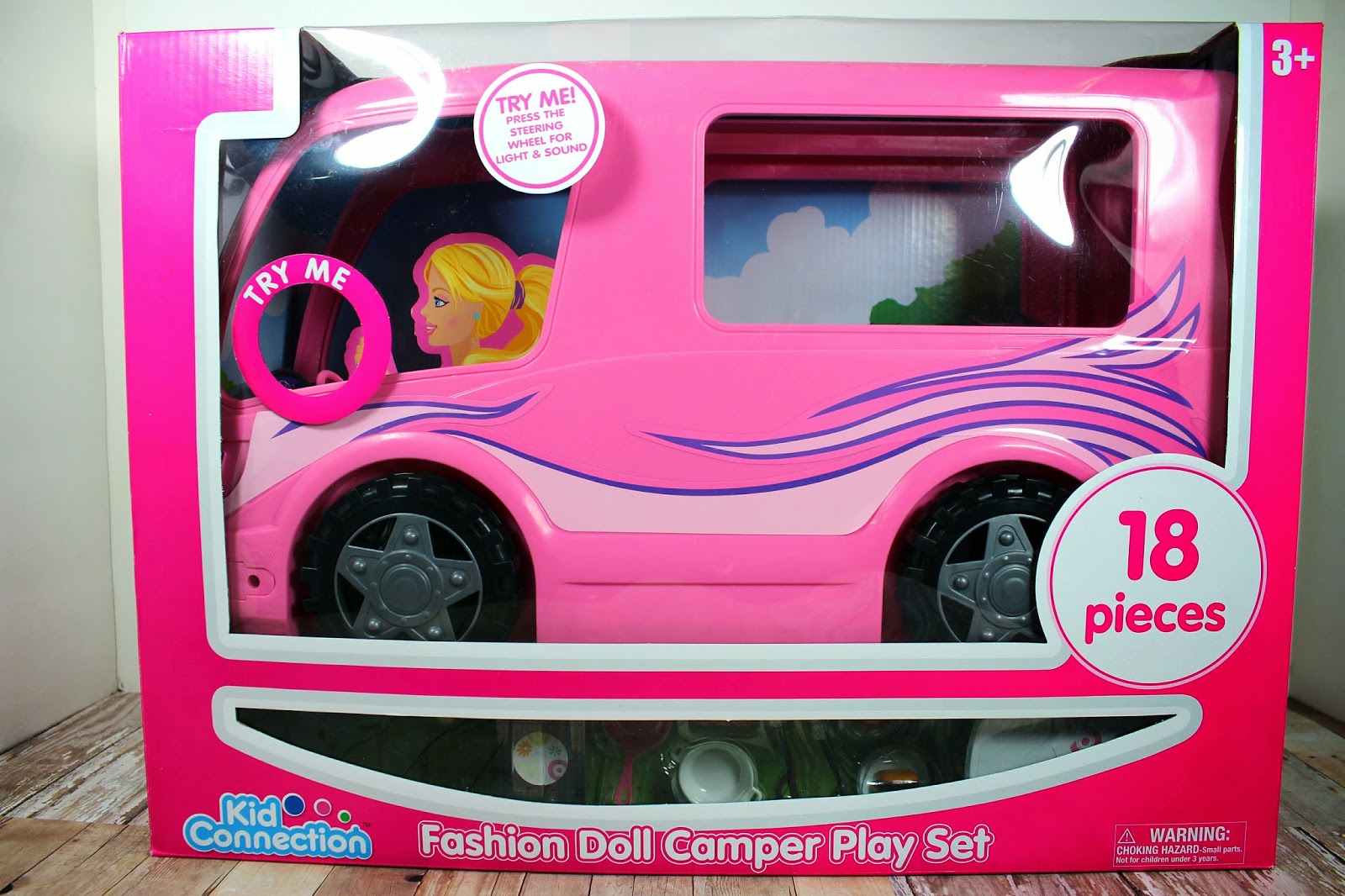 Awesome Camper by Kid Connection dolly girl iris
