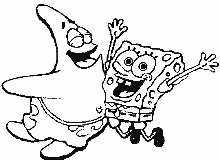 Free Printable Coloring Pages - Cool Coloring Pages: Spongebob Coloring