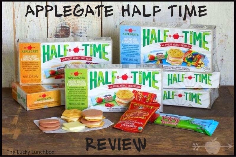 The Lucky Lunchbox Applegate HALF TIME Lunch Kit Review
