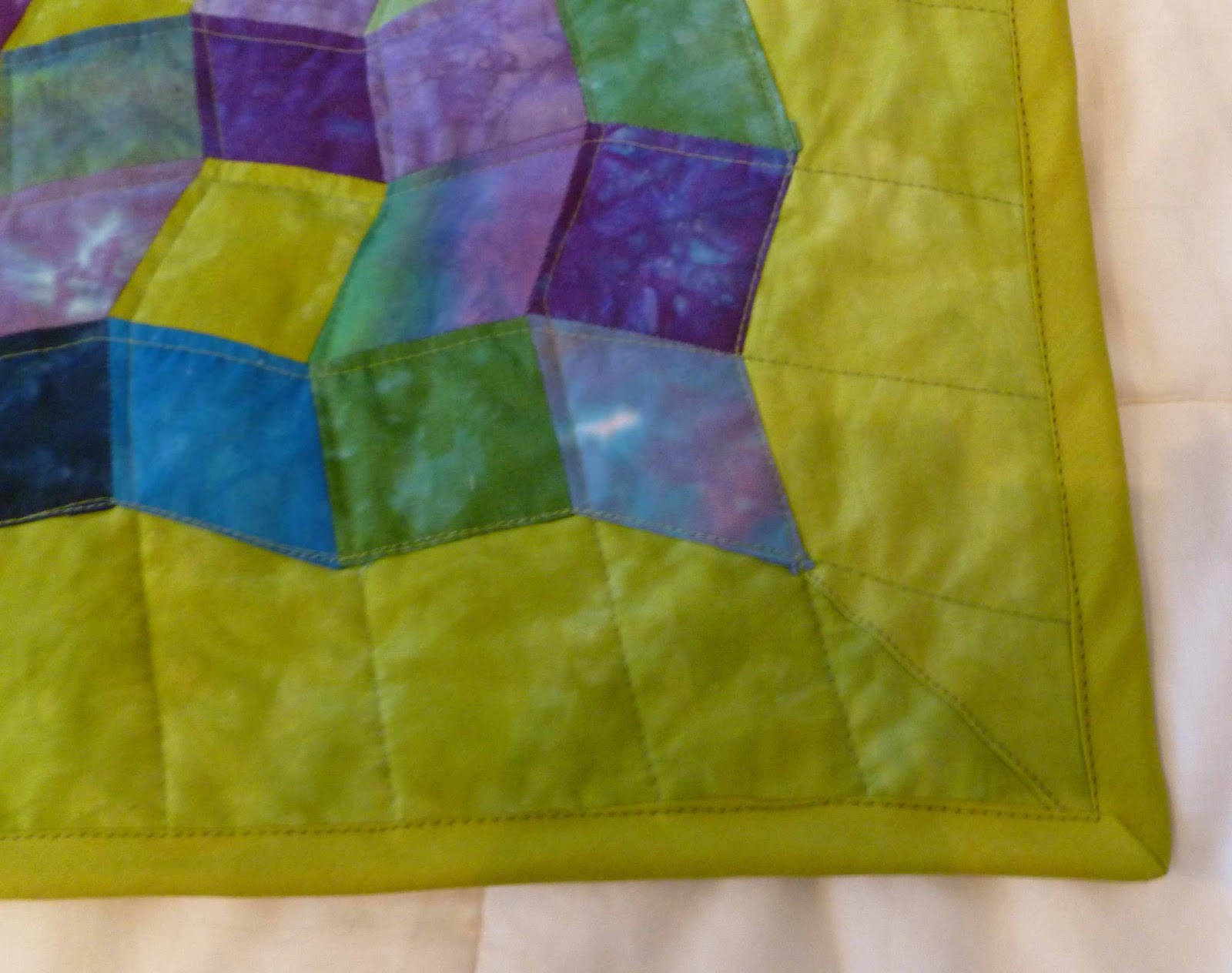 sew sew art EPP finished