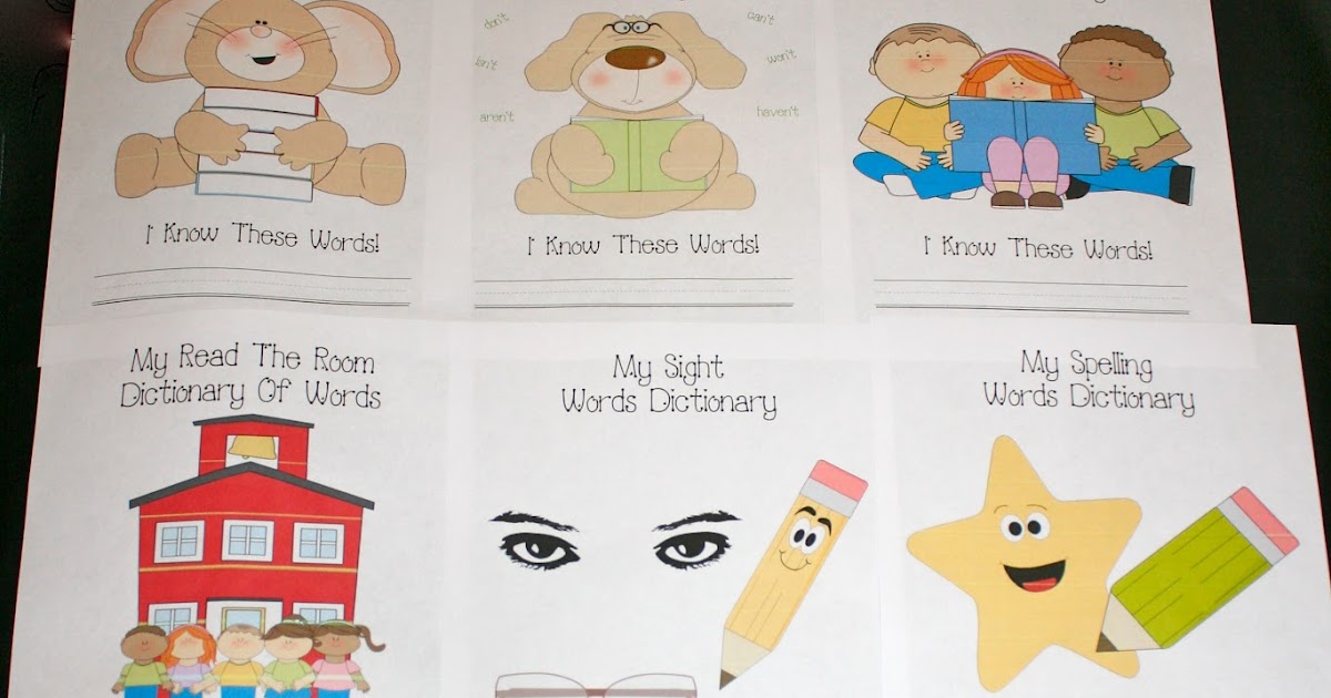 Classroom Freebies StudentMade Dictionaries