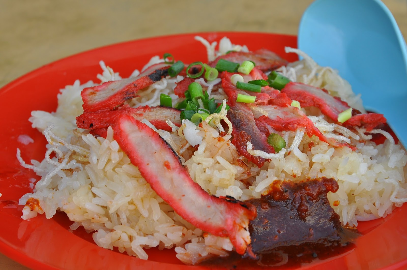 Sungai Siput Boy Best Food Sungai Siput Char Siu Sticky rice 和丰叉烧糯米饭