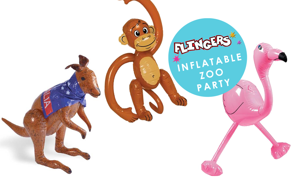 Flingers Party Shop Blog Inflatable Zoo Party