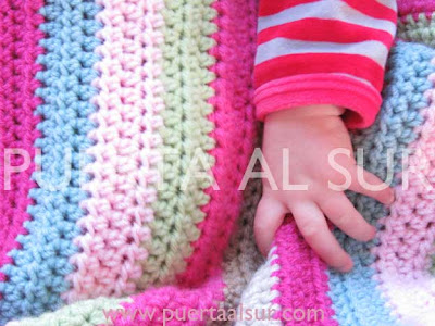 manta bebe cuna - Mantitas tejidas, regalo ideal para bebé y la mamá