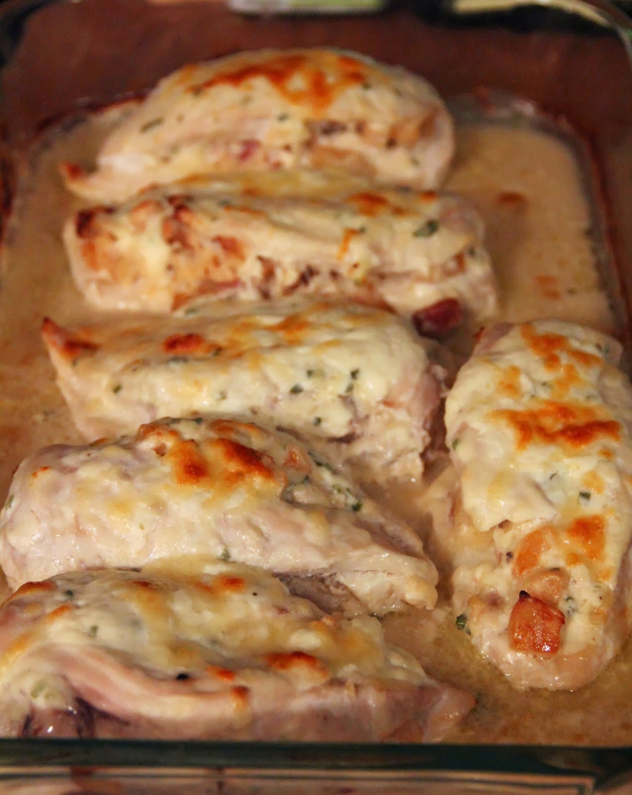 Jo and Sue Chicken Galene (Chicken Breast Stuffed With Bacon, Crab