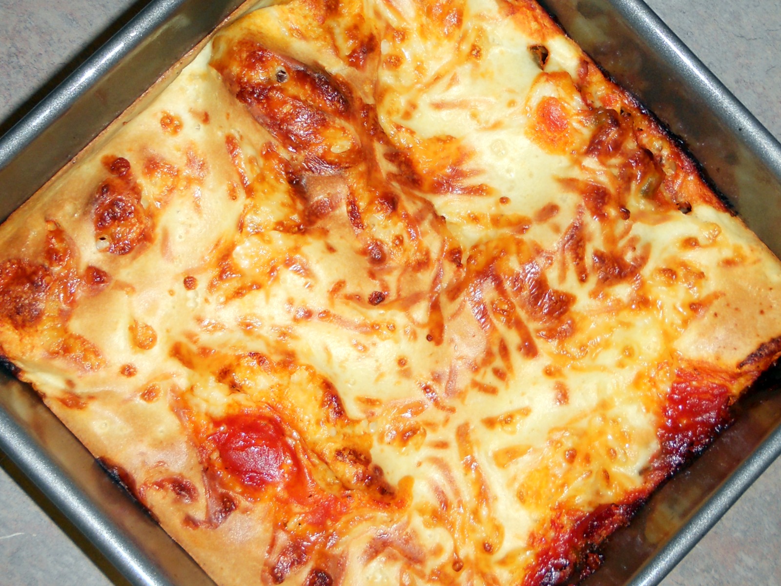 The Skimpy Pantry Popover Upside Down Pizza