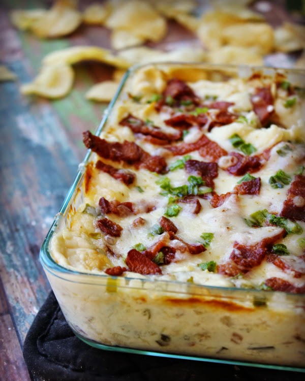 Hungry Harps Cheesy Pineapple Dip with Bacon