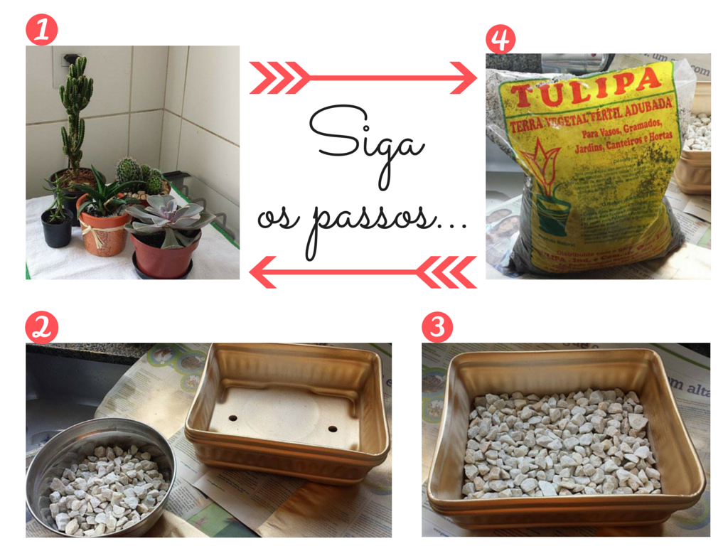 DIY Jardim de Suculentas - www.silencioqueeutolendo.com.br DIY Jardim de Suculentas - www.silencioqueeutolendo.com.br