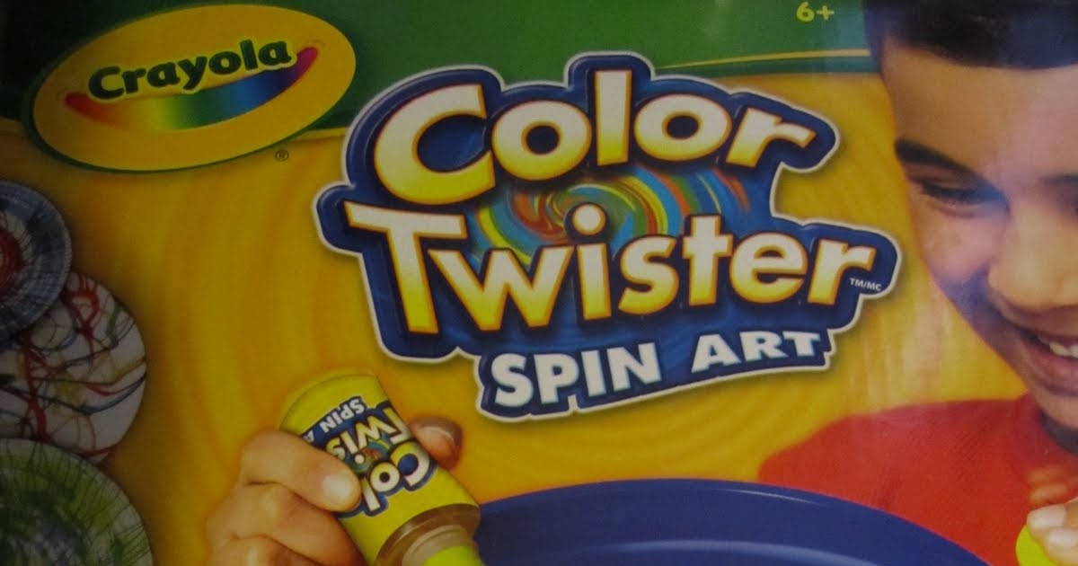 Logan and Kalia's Blog: Crayola Color Twister