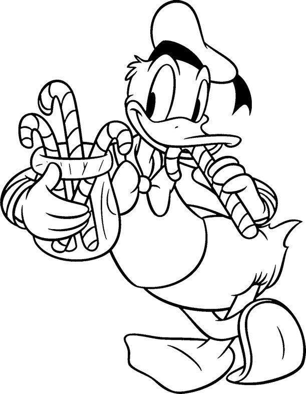 coloring pages of donald duck - Free Coloring Pages Printables for Kids