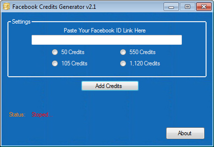 facebook credits generator free