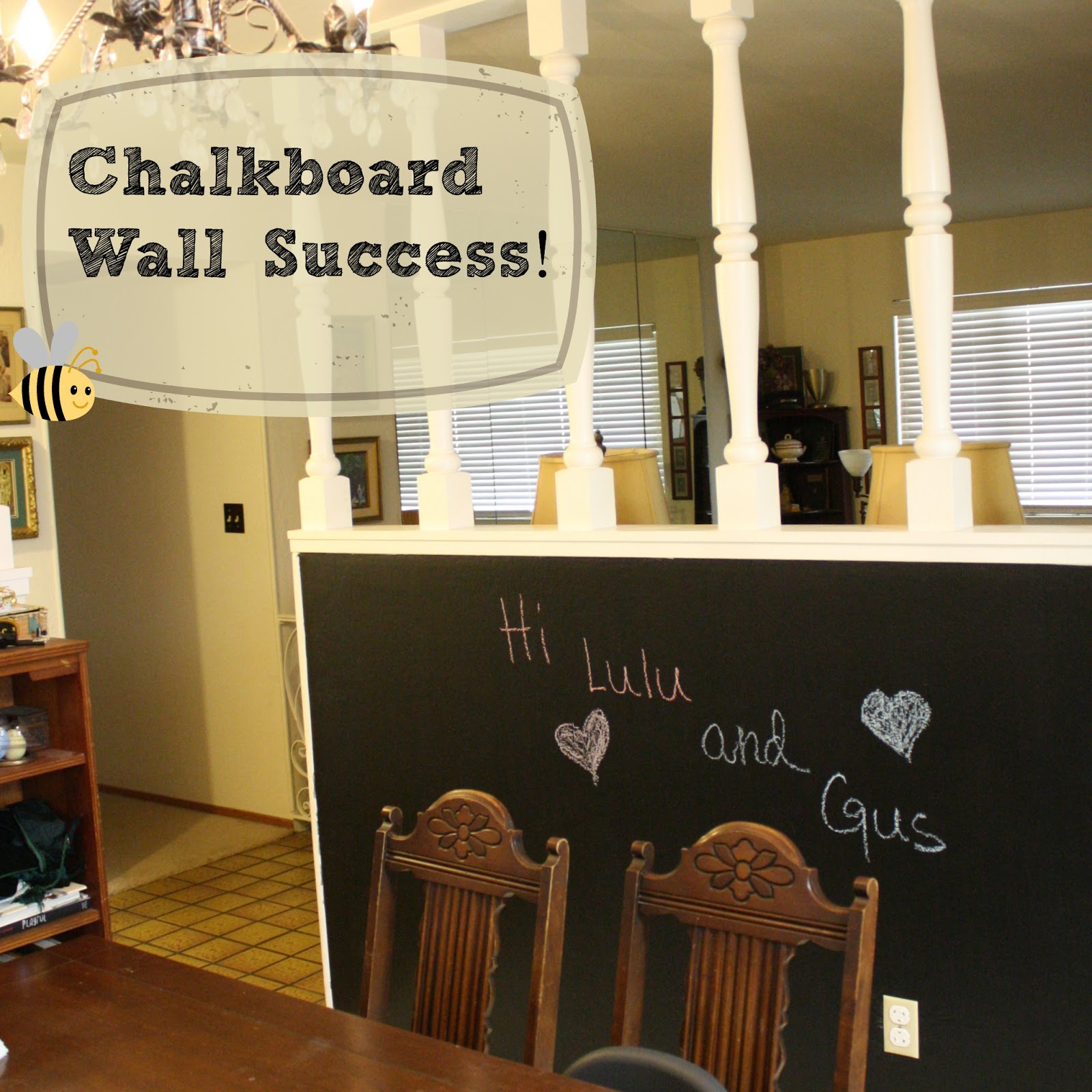 Chalkboard Wall! The House of Martins