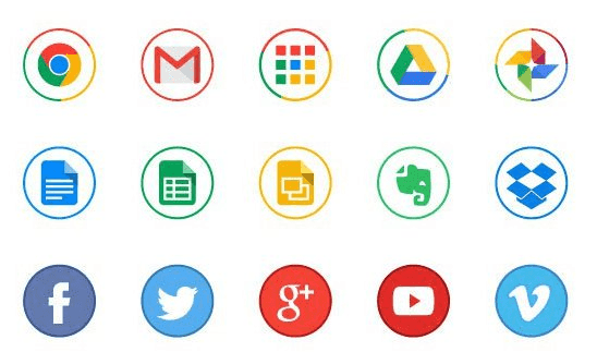 Free Circle Icons (AI) Free Circle Icons (AI)