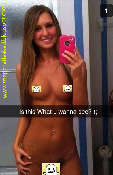 Leaked snapchat naked