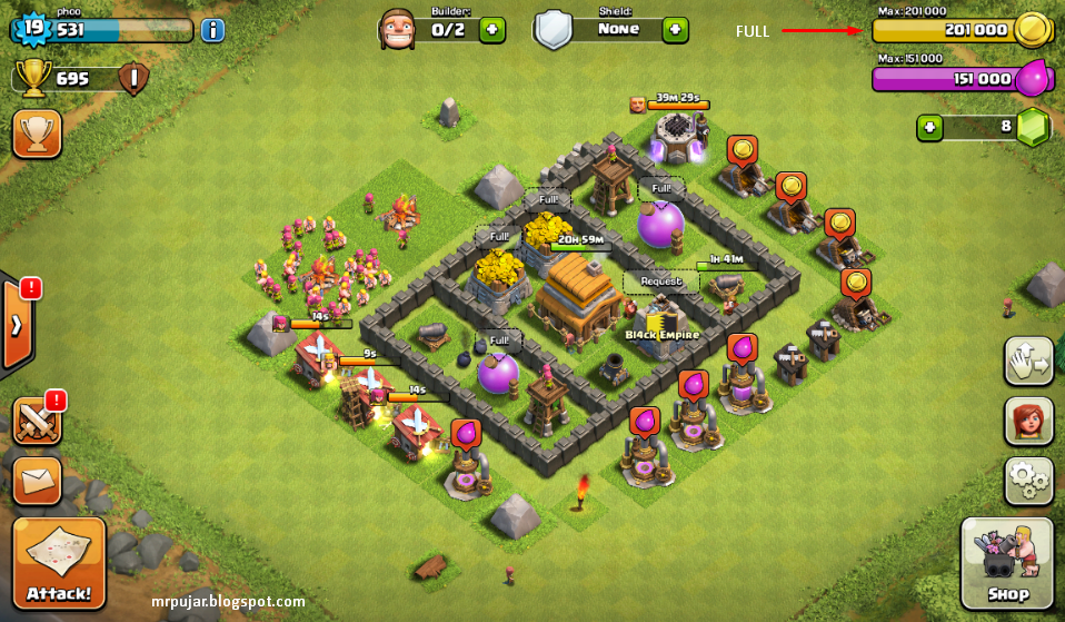 memperbanyak gold dan elixir clash of clans memperbanyak gold dan elixir clash of clans