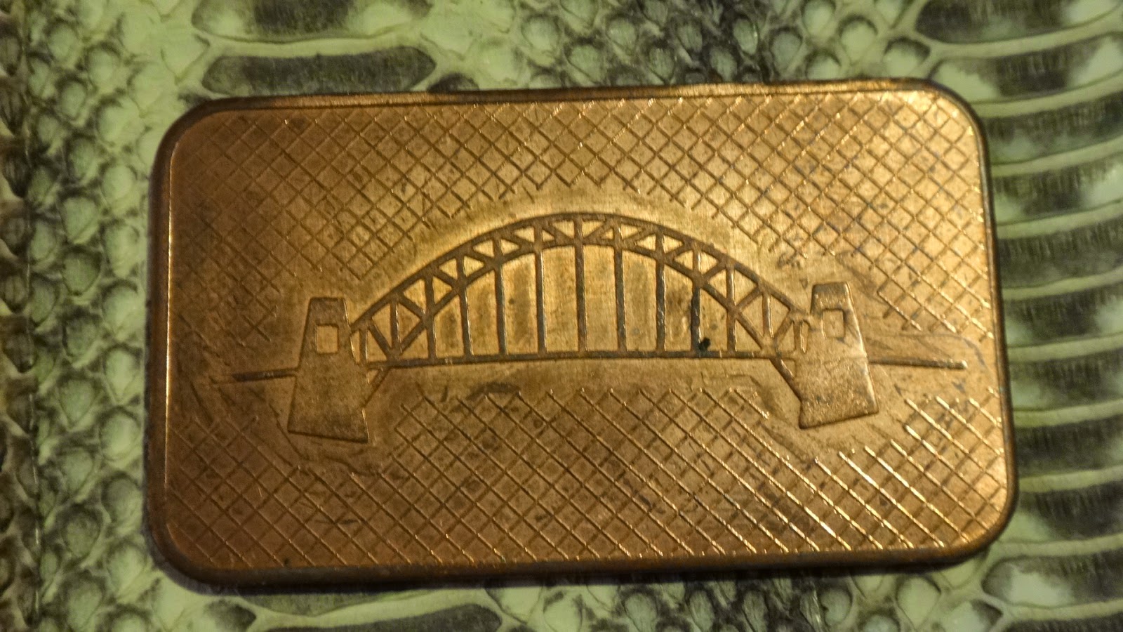 Base Metals Bullion Various Copper Bullion Art Bars 1oz, 10 gram and 5