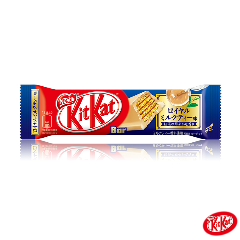 Japanese Snack Reviews Nestle Royal Milk Tea Kit Kat big bar (product