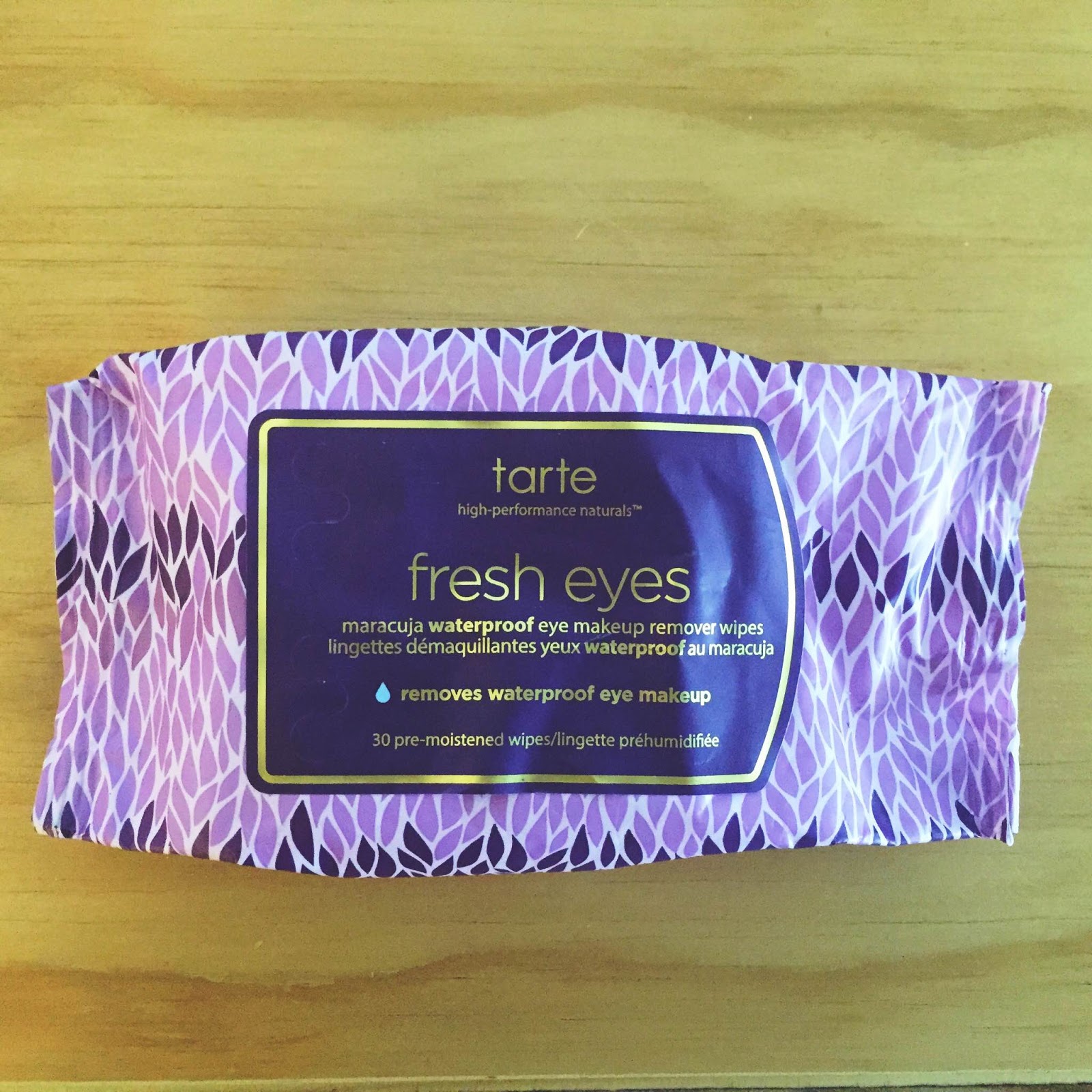 The Beauty of Life Take it (All) Off Tarte Fresh Eyes Maracuja