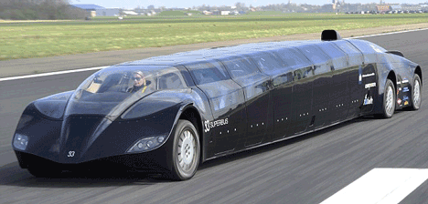 Superbus, Bus Paling Cepat di Dunia