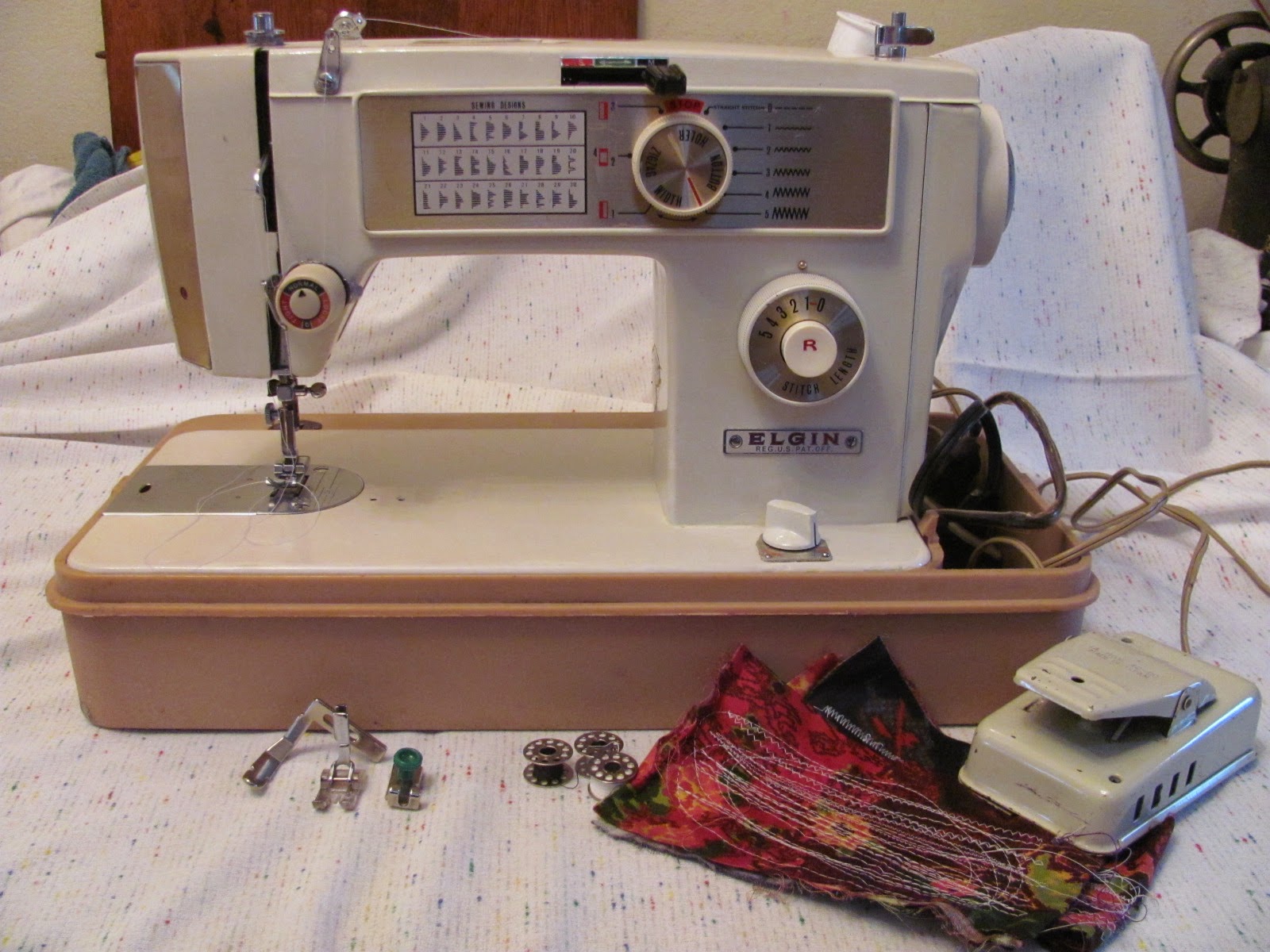 National sewing machine manual