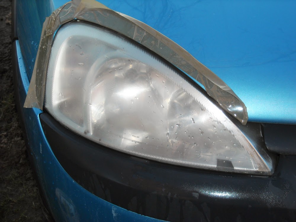 Renowacja, Polerowanie Reflektorów opel corsa C Renowacja, Polerowanie Reflektorów opel corsa C