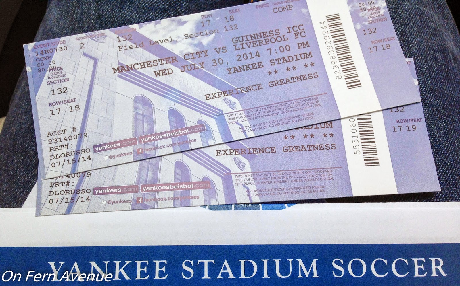 For the love of soccer! Lynn Fern