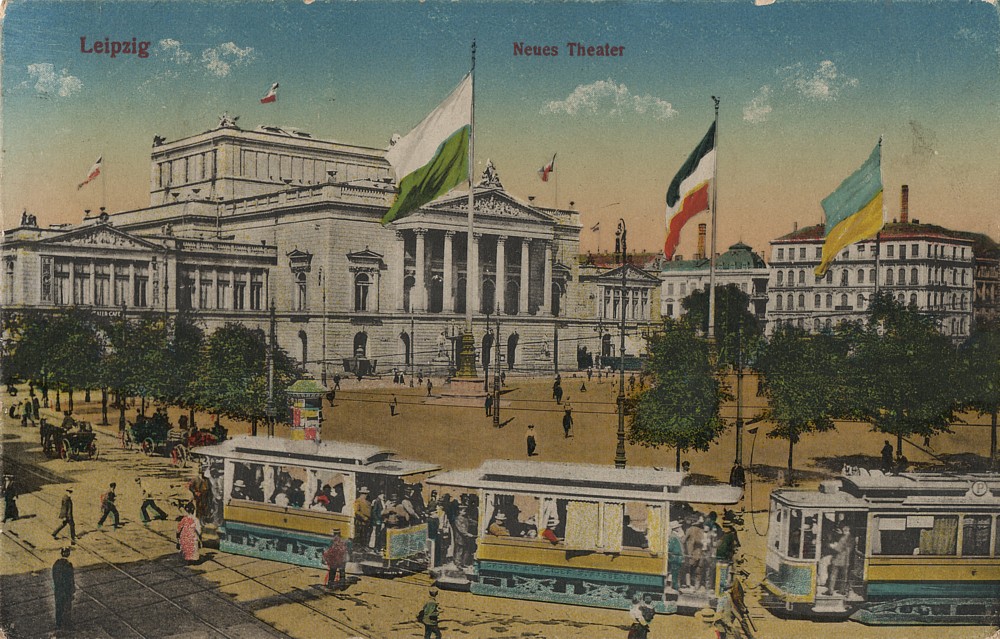 Der Platz Am Leipziger Gewandhaus Gestern Und Heute Leipzig