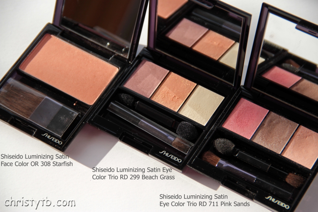 Christytb: Shiseido S/S 2013: Luminizing Satin Eye Color Trio RD299 ...