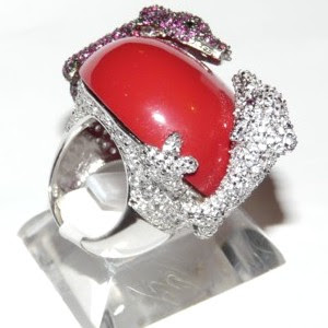 bijou bague argent