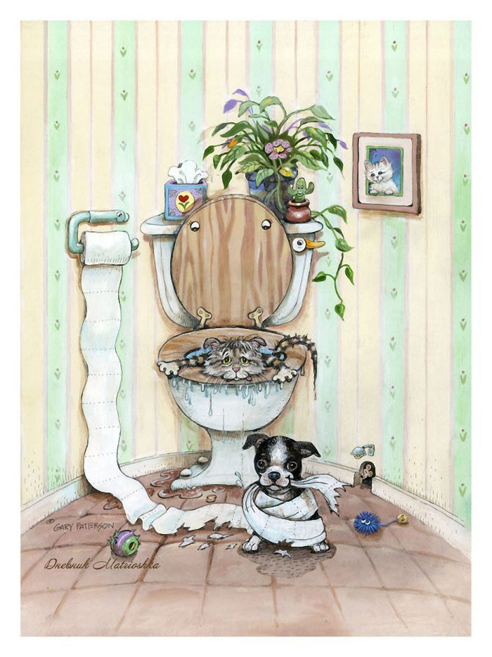 Коллекция картинок Создатель улыбок художник Гэри Паттерсон (Gary