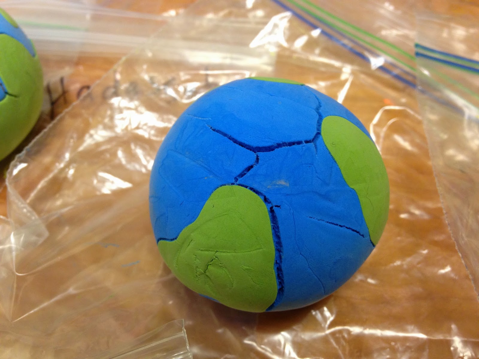 A Librarian Less Ordinary Layers of the Earth Clay Models