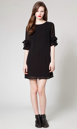 Vestido negro corto LBD Poète vestido negro corto LBD Poète comprar online