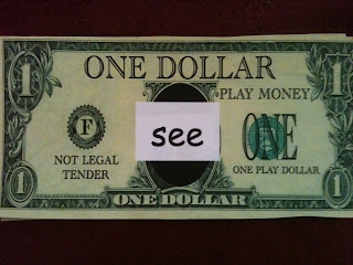 one dollar template