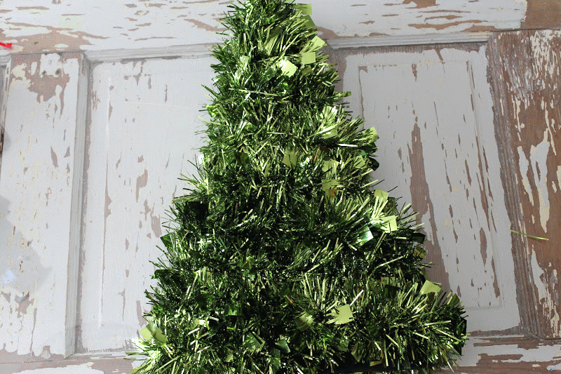 The Closet Intellectual Ridiculously Easy Tinsel Trees*