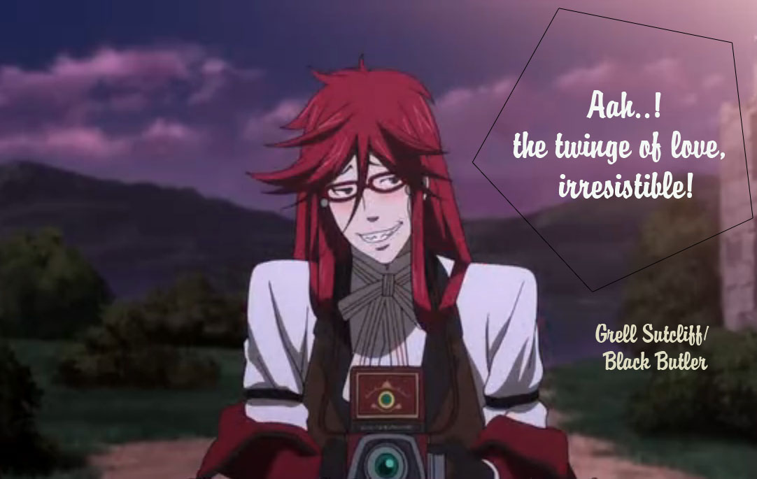 Grell Black Butler Quotes. QuotesGram