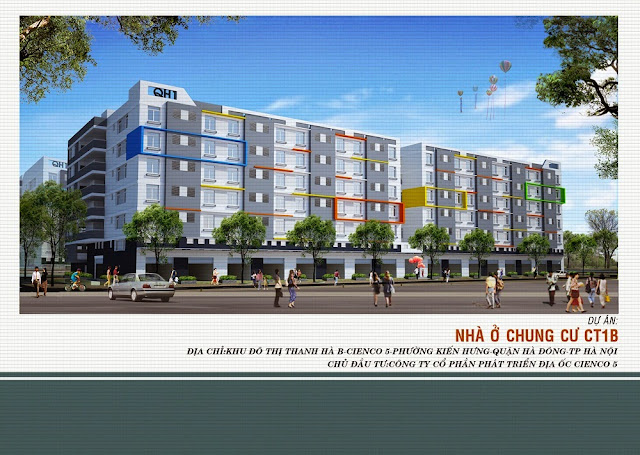 Phối cảnh chung cư Thanh Hà Cienco 5 Phối cảnh chung cư Thanh Hà Cienco 5