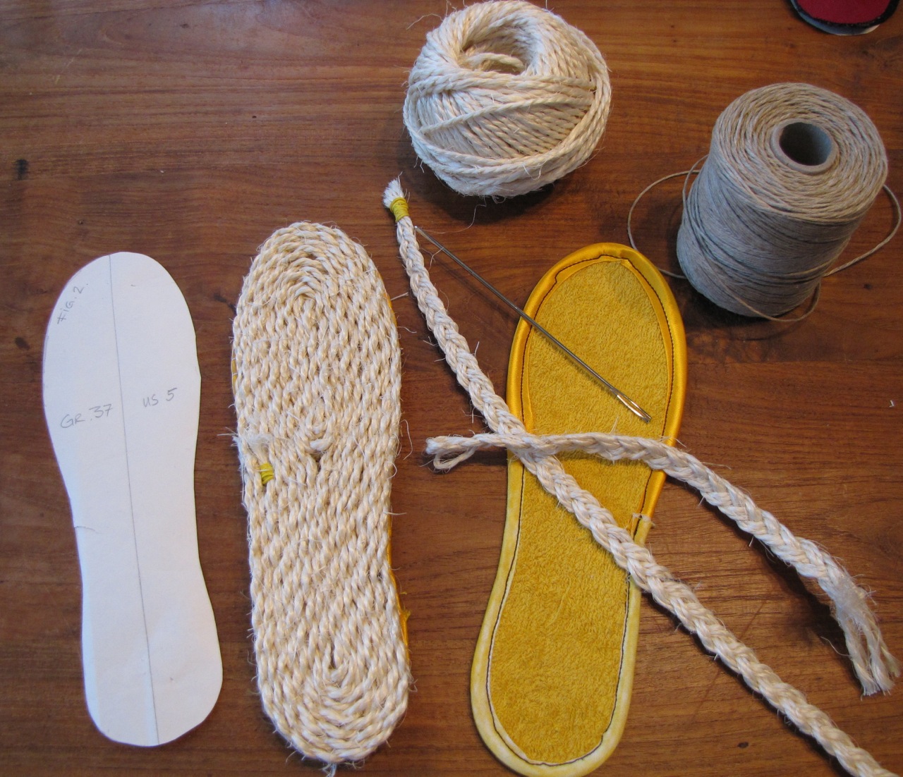 Of Dreams and Seams Shoe Shortage! Making Soles for House Shoes