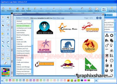 Free Logo Design Software on Create Your Own Logos With Logosmartz  The Logo Design Software  Get A