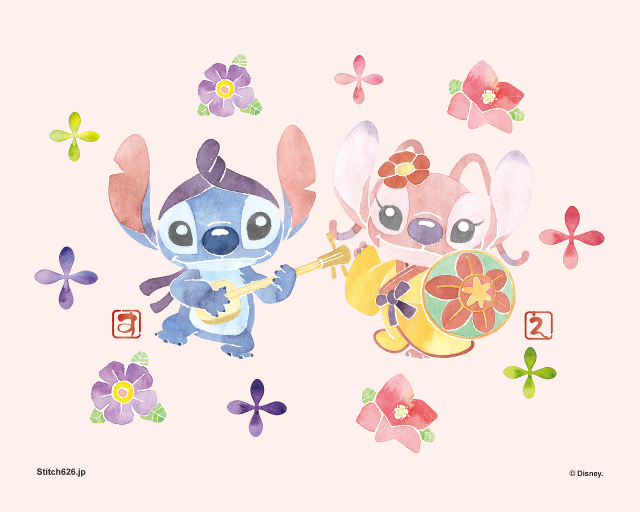 画像 Disney リロ アンド スティッチ Lilo Stitch スマホ Pc壁紙 待ち受け Naver まとめ