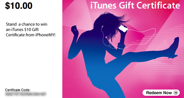 gift certificate tracking log. Free iTunes Gift Card Giveaway