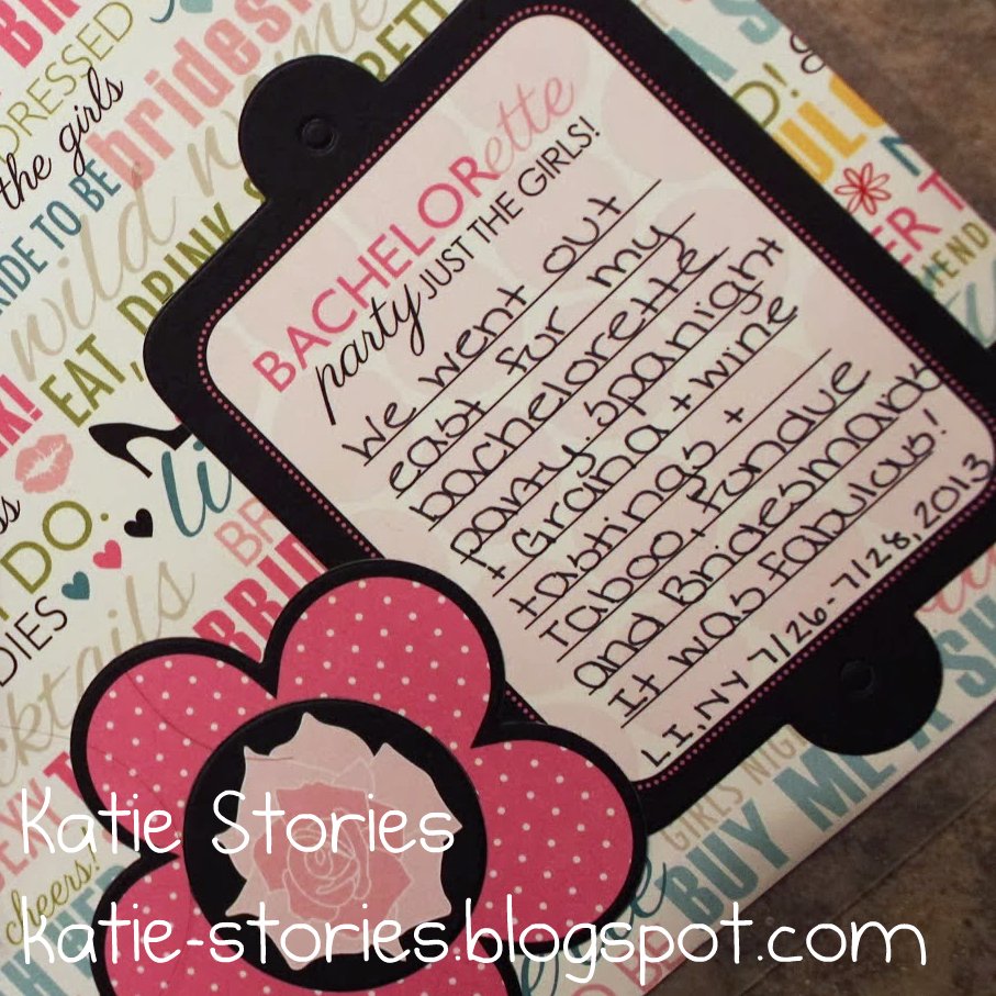 Katie Stories {Scrapbook + Crafting Blog} Bachelorette Party